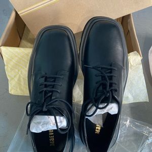 Maeve by Anthropologie Rhys square toe lace-up loafer, women’s size 39 (8-8.5)